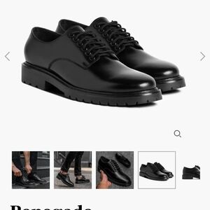 Thursday Boot Company Black Men's Derby Shoes